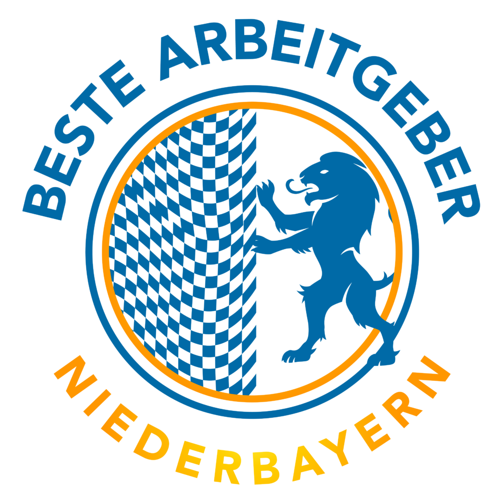 Logo Bester Arbeitsgeber Niederbayerns, 1. Platz für ANTHOLZER passt immer Anbieter für Arbeitsbekleidung, Teambekleidung, Vereinsbekleidung