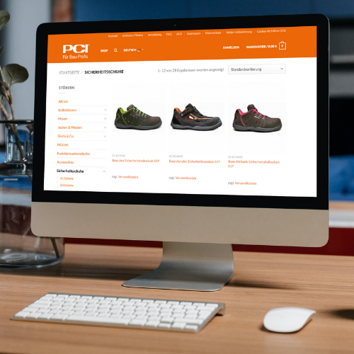 Webshop Arbeitskleidung Bestellung einfach