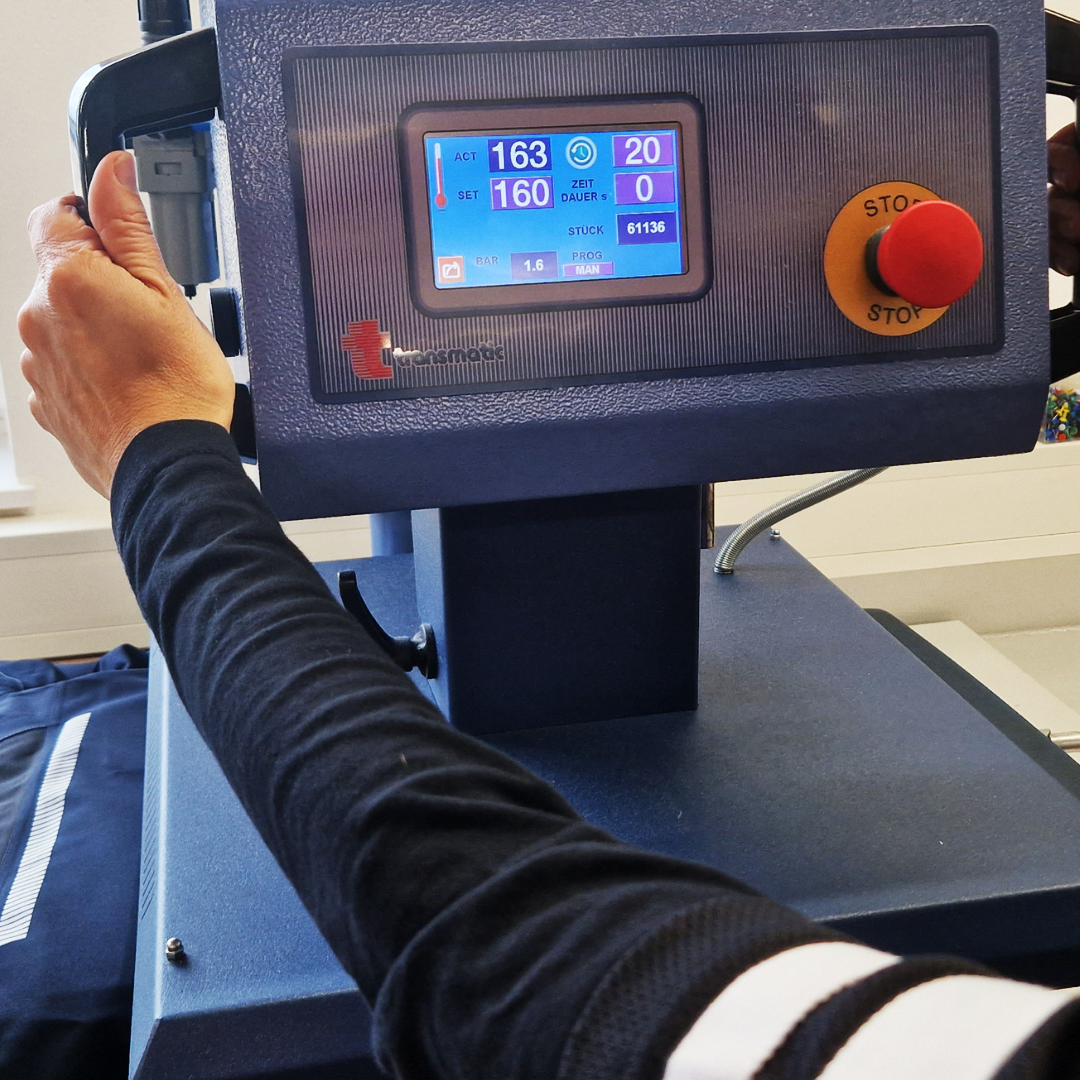Textildruck Transferpresse für Veredelung von Textilien