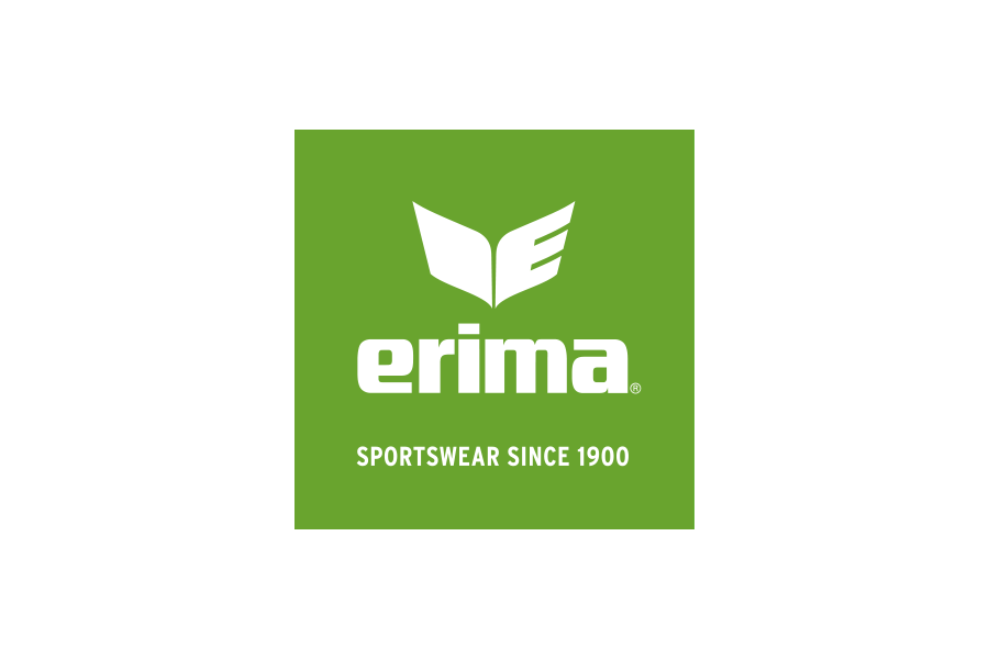 Logo erima für Sportbekleidung