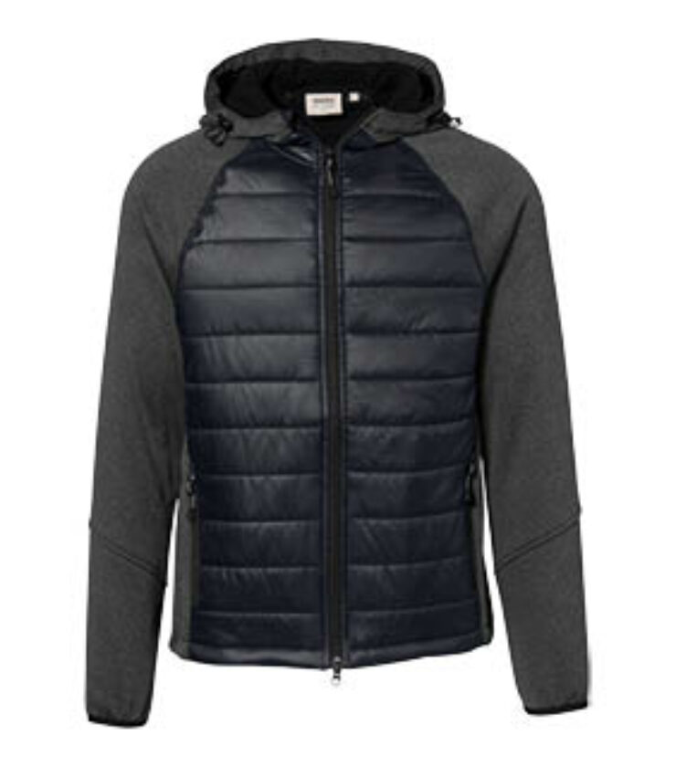 HAKRO Hybridjacke, Nachhaltig, Mischgewebe, Arbeitskleidung, Teamkleidung, Steppjacke, Atmungsaktiv