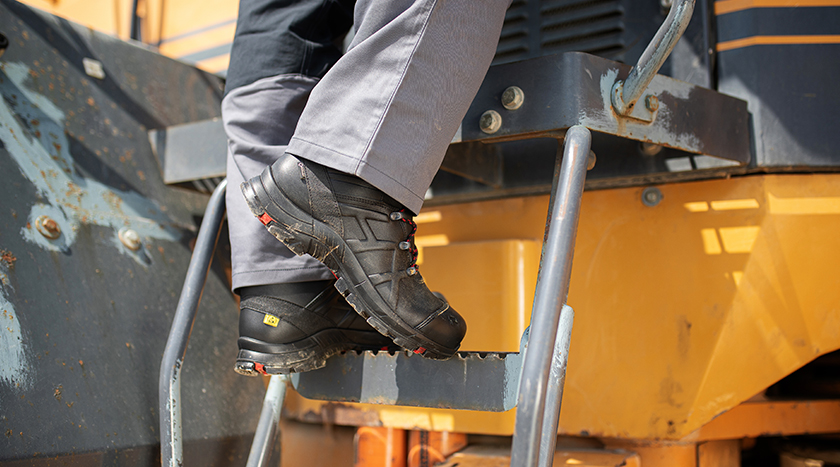 HAIX Sicherheitsschuh "Be Safety 54", Sicherheitsklasse S3 auf der Baustelle