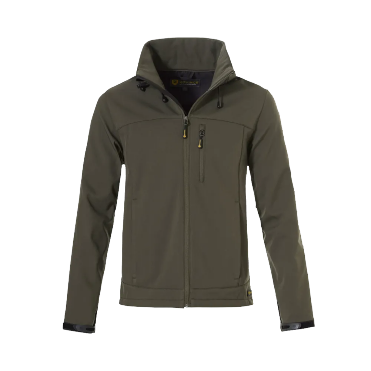 ROVINCE Anti-Zecken Schutzkleidung, Softshelljacke für den Outdooreinsatz in Forst, Gartenbau und der freien Natur.